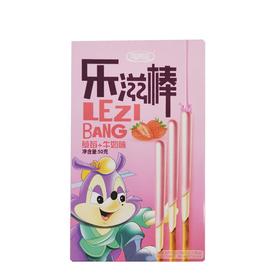 趣美滋 乐滋棒草莓+牛奶味饼干 50g/盒