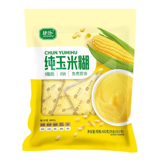 捷氏 纯玉米糊 400g/袋 商品图0