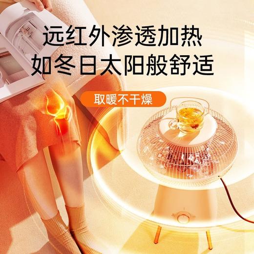 向物（SOTHING）小太阳取暖器 电暖器家用节能省电 客厅电热烤火炉 远红外电暖炉 碳素管暗光电烤炉室内速热取暖炉 商品图3