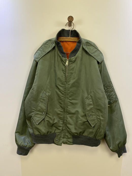 90年代 Vintage Golden Fleece MA-1 空军飞行员外套 棉服 夹棉外套_CTJK(XL) 商品图1
