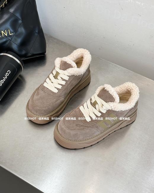 新品女士磨砂牛皮加绒厚底雪地靴938B35550（W） 商品图7