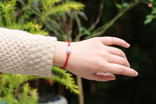 紫翡【路路通】红绳手链 商品图3