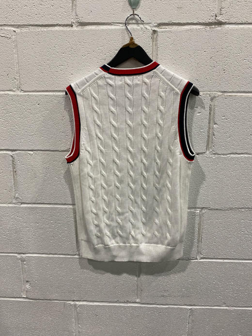 BROOKS BROTHERS  斐乐联名款男士V领针织毛衣 商品图1