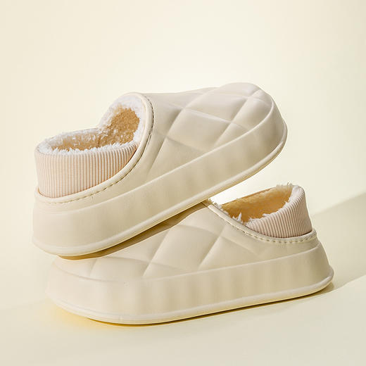 「六色可选！包跟款」秋冬新款保暖棉鞋包跟防水防滑室内家居轻便舒适情侣户外加厚男女棉鞋 商品图0