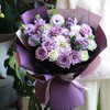 【紫罗兰】紫色混搭玫瑰花束 商品缩略图0