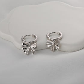 【宏艺珠宝】花心秘语·银s925耳饰