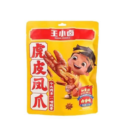 王小卤虎皮凤爪卤香味105g 商品图0