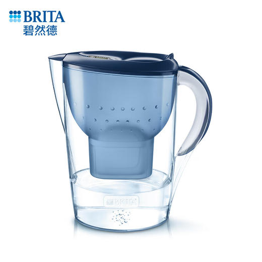 碧然德（BRITA）过滤净水器 家用滤水壶 净水壶 Marella 海洋系列 3.5L（蓝色） 商品图0