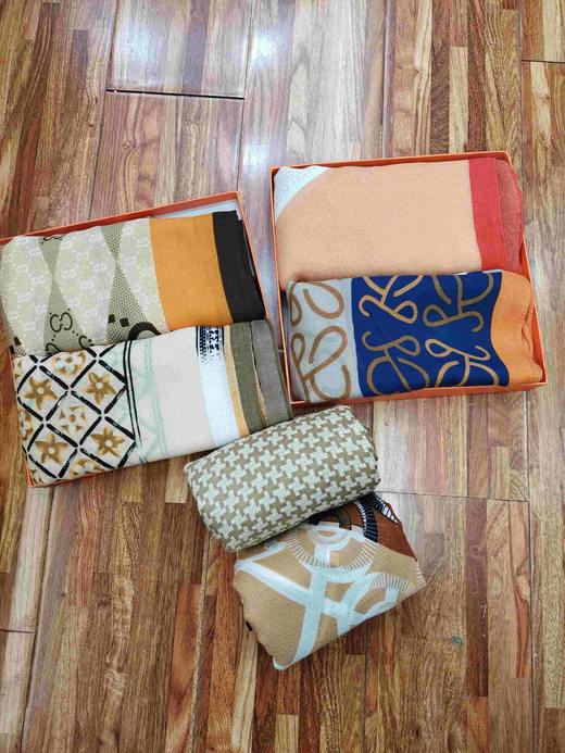 女棉麻巾 商品图0