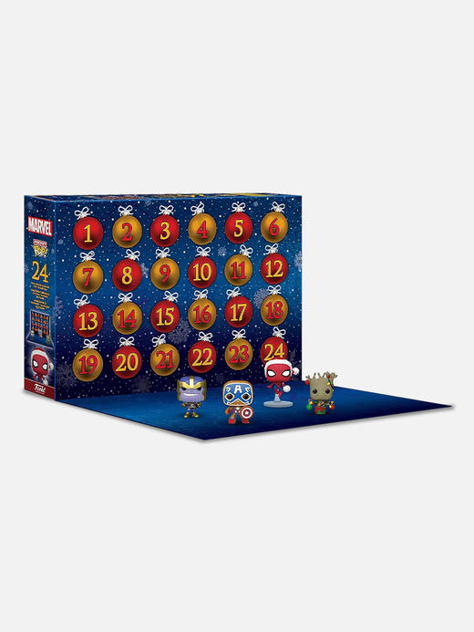 Funko POP Advent Calendar Marvel Holiday 2022圣诞日历 漫威假日2022手办 62093 商品图2