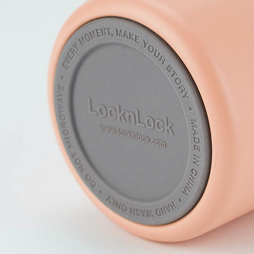 LHC3289YRED 乐扣乐扣立立推盖保温杯350mL（橙红） 商品图3