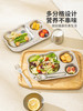 摩登主妇mototo熊猫儿童餐盘食品级餐具套装304不锈钢宝宝分格盘 商品缩略图3