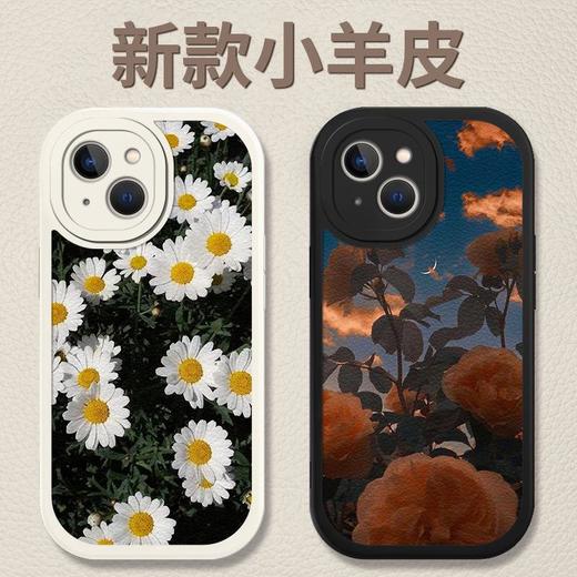 山茶花适用苹果15手机壳iphone14硅胶13pro小众12高级11全包x软壳 商品图3