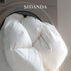 【SIDANDA可水洗鹅绒春秋被+冬被】优选国标最高绒子含量填充，95%白鹅绒，蓬松度800+，清洁度1000+抗菌可水洗纺 商品缩略图3