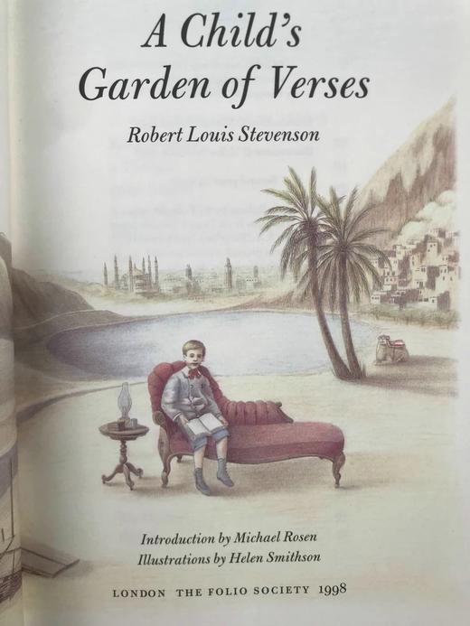 史蒂文森《童诗花园》（2000） 数十幅插图 精装18开带书匣 商品图2