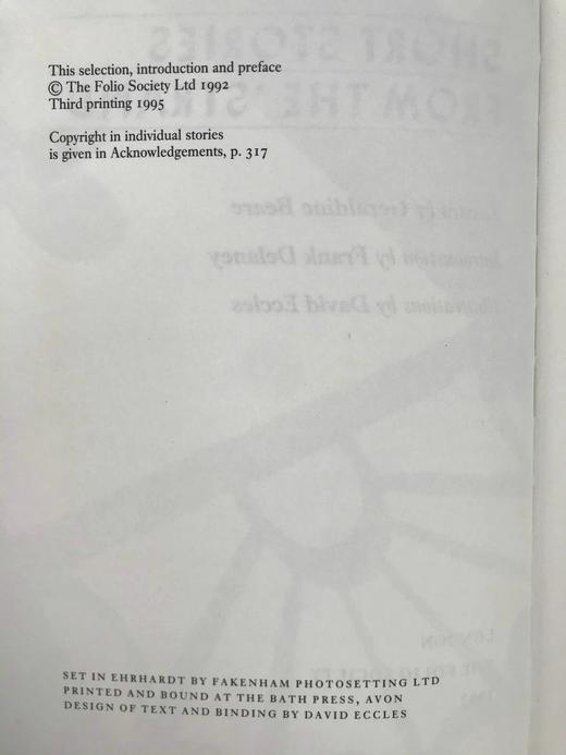 河滨杂志短篇故事集（1995） 约20幅插图 精装18开带书匣 商品图3