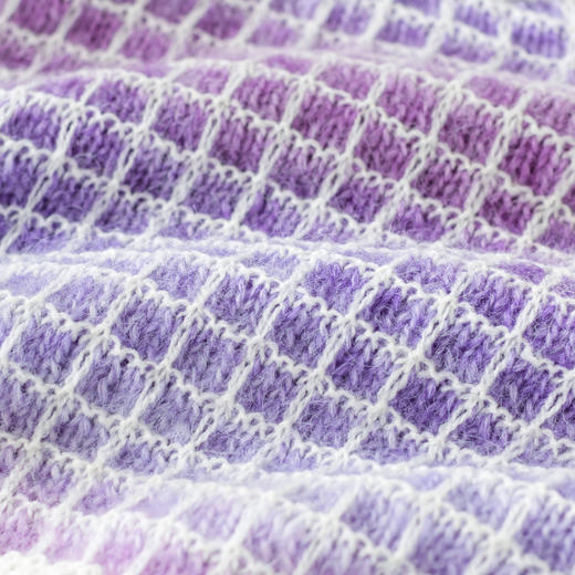 苏苏姐家泡泡糖格子毛衣手工 编制自制DIY材料包毛线团打发时间 商品图1