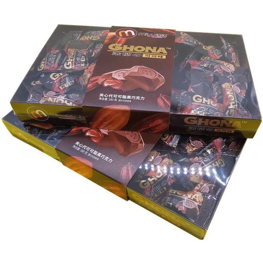 黑金刚爆浆夹心可可味巧克力180g 商品图0