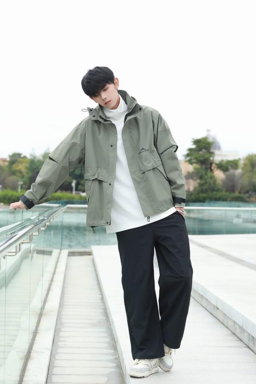 S335875135户外宽松连帽风衣 商品图3