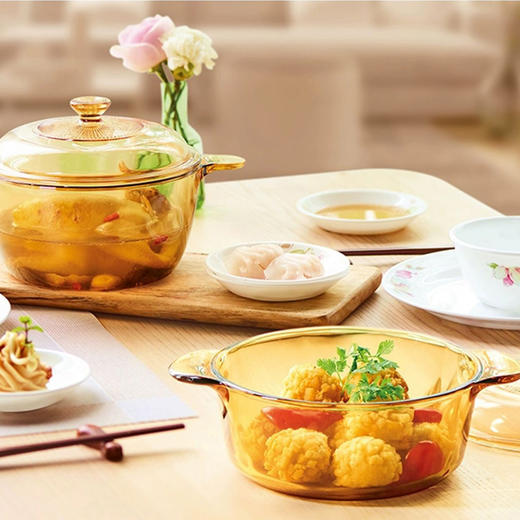 康宁3.5L+1L（2件套）VSD-35-E-CL/LN/ZK+VSP-1R-E/LN/ZK康宁养生锅套组 商品图5