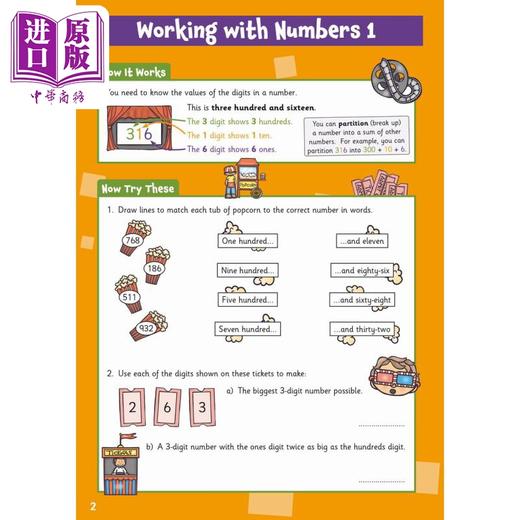 预售 【中商原版】7-8岁的新问题解决与推理数学活动手册非常适合家庭学习New Problem Solving & Reasoning Maths Activity Book 商品图2