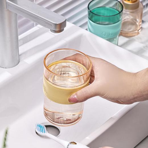 轻奢风漱口杯网红洗漱杯情侣款刷牙杯家用牙杯塑料杯子 商品图3