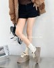 新品女士磨砂牛皮加绒厚底雪地靴938B35550（W） 商品缩略图2