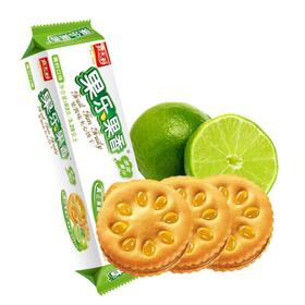嘉士利 果乐果香青柠口味夹心饼干 93g/包