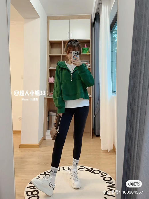 【捡漏】更新库存 LU家 薄绒 半拉链卫衣  每色都好看 商品图13