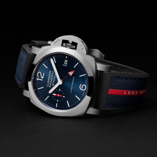 沛纳海 Panerai Luminor庐米诺Quaranta BiTempo Luna Rossa腕表 PAM01404 商品图3