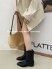 新品女士单层尖头矮帮骑士靴962B35542（W） 商品缩略图8