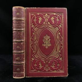 1878年 乔舒亚·雷诺兹文学作品集（卷1） 1幅肖像插图 全真皮精装32开