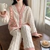 珊瑚绒睡衣女冬季新款加绒加厚保暖甜美法兰绒可外穿家居服套装_qyh 商品缩略图6