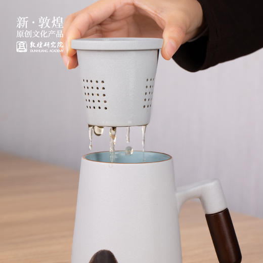 敦煌研究院【山水饮敦煌泡茶杯套装】便携式旅行茶具套装博物馆礼品 商品图2