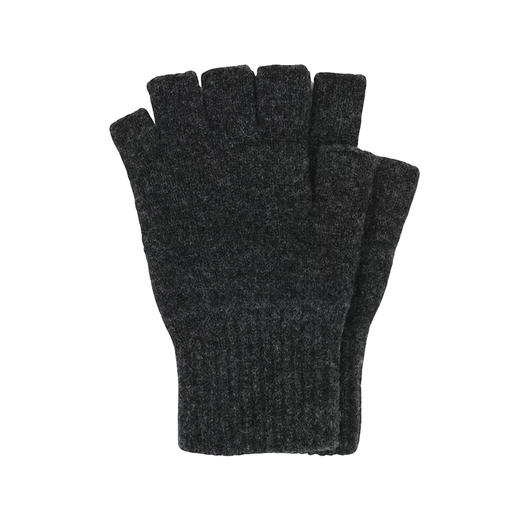 MHL CUT OFF GLOVE 女式纯色露指保暖手套 商品图4