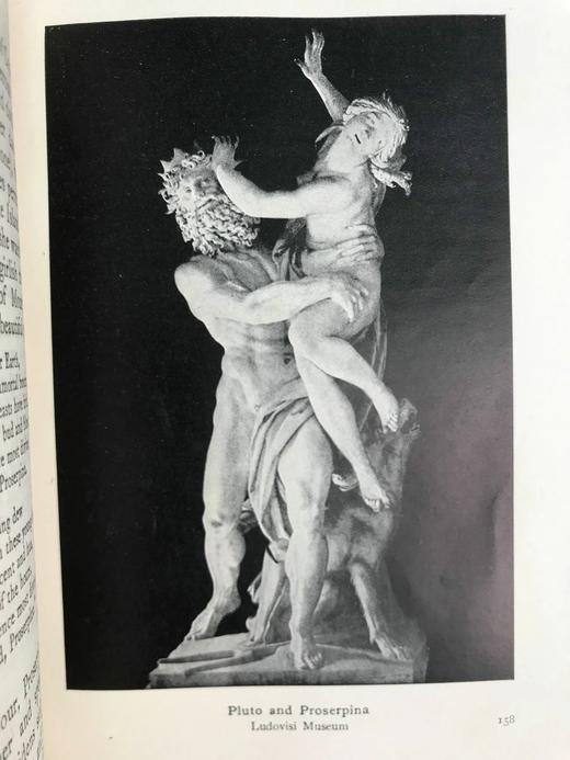 1912年 希腊与罗马神话 64幅插图 漆布精装大32开 商品图8