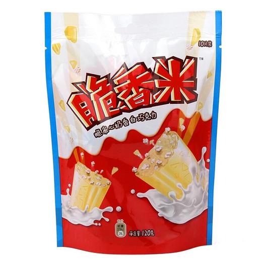 脆香米 脆米心奶香白巧克力 120g/包 商品图0