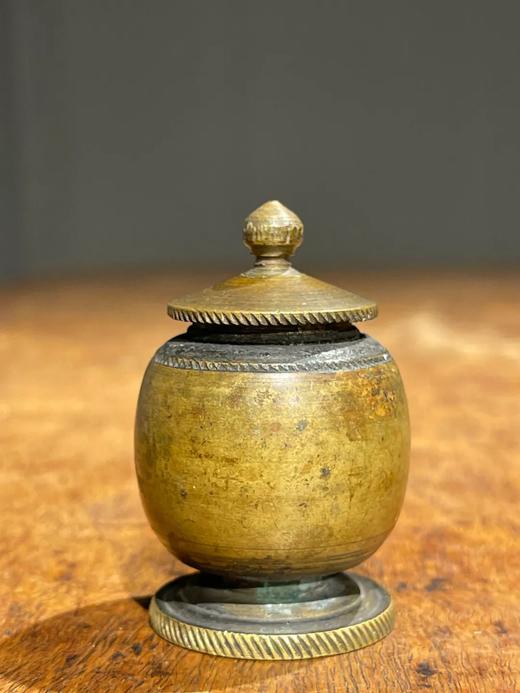 青铜钢笔墨水罐五件，顺丰包邮 商品图9