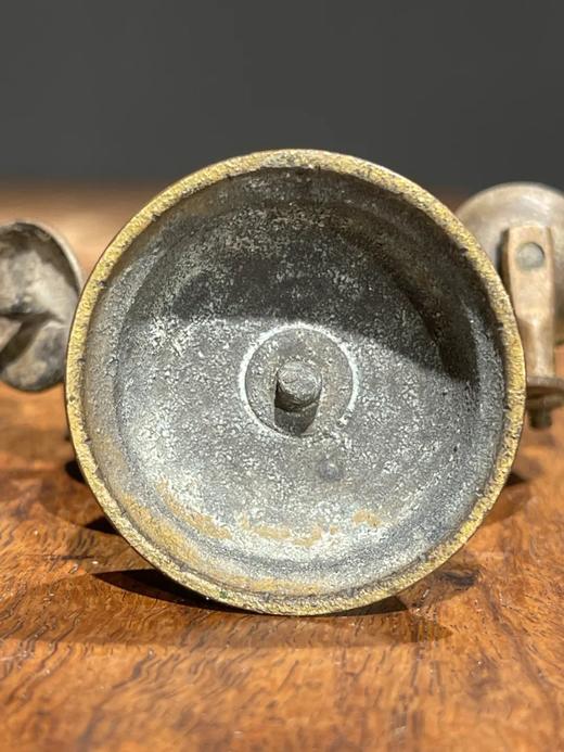 青铜火焰型三叉烛台共三件，顺丰包邮 商品图11