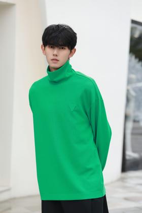 S34241157百搭纯色高领长袖T恤