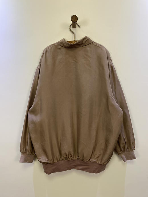 80年代 Vintage 100% 全丝绸 休闲外套 _CJK(M) 商品图3
