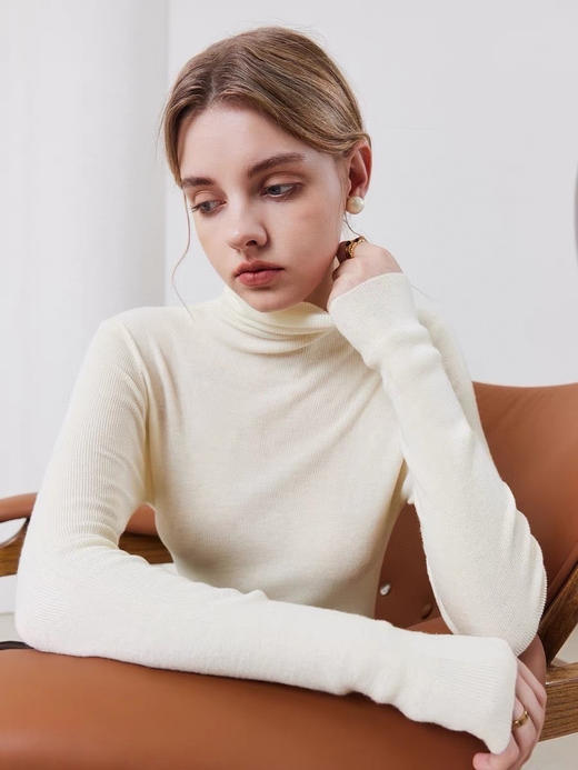 高货50羊毛贴身打底衫 商品图6