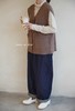 Yarra奶白棕色背心毛衣 商品缩略图3