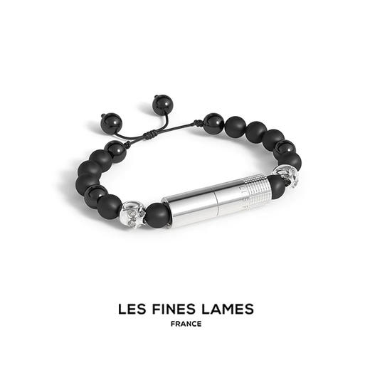 法国Les Fines Lames Punch手链式雪茄打孔器BP3128015玛瑙银头骨 商品图0