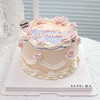 粉紫裱花丨蛋糕 商品缩略图1