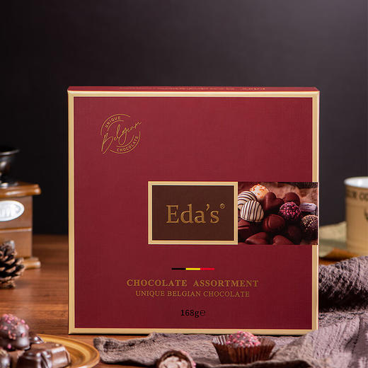 比利时艾达的世界经典精选什锦巧克力礼盒168g/041075 丰富口感颗颗不同 商品图0