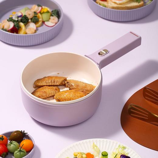 大宇（DAEWOO）多功能小型蒸煮电火锅宿舍学生1.5L容量电煮锅DYZG-1570 商品图4