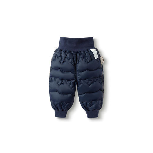 【A类优选面料，健康舒适！】婴幼儿童羽绒裤男童长裤女童裤子，新款保暖高腰护肚加厚白鸭绒，经过加厚处理，有效抵御寒冷天气对宝宝的侵袭-QQ 商品图7