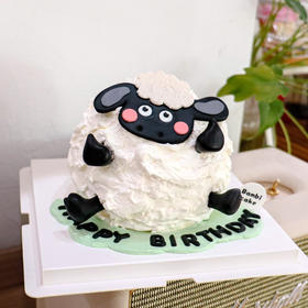 小羊肖恩丨蛋糕