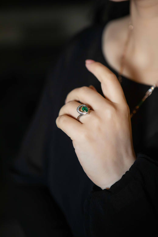 【生命之源】祖母绿戒指   CB12304071 商品图6